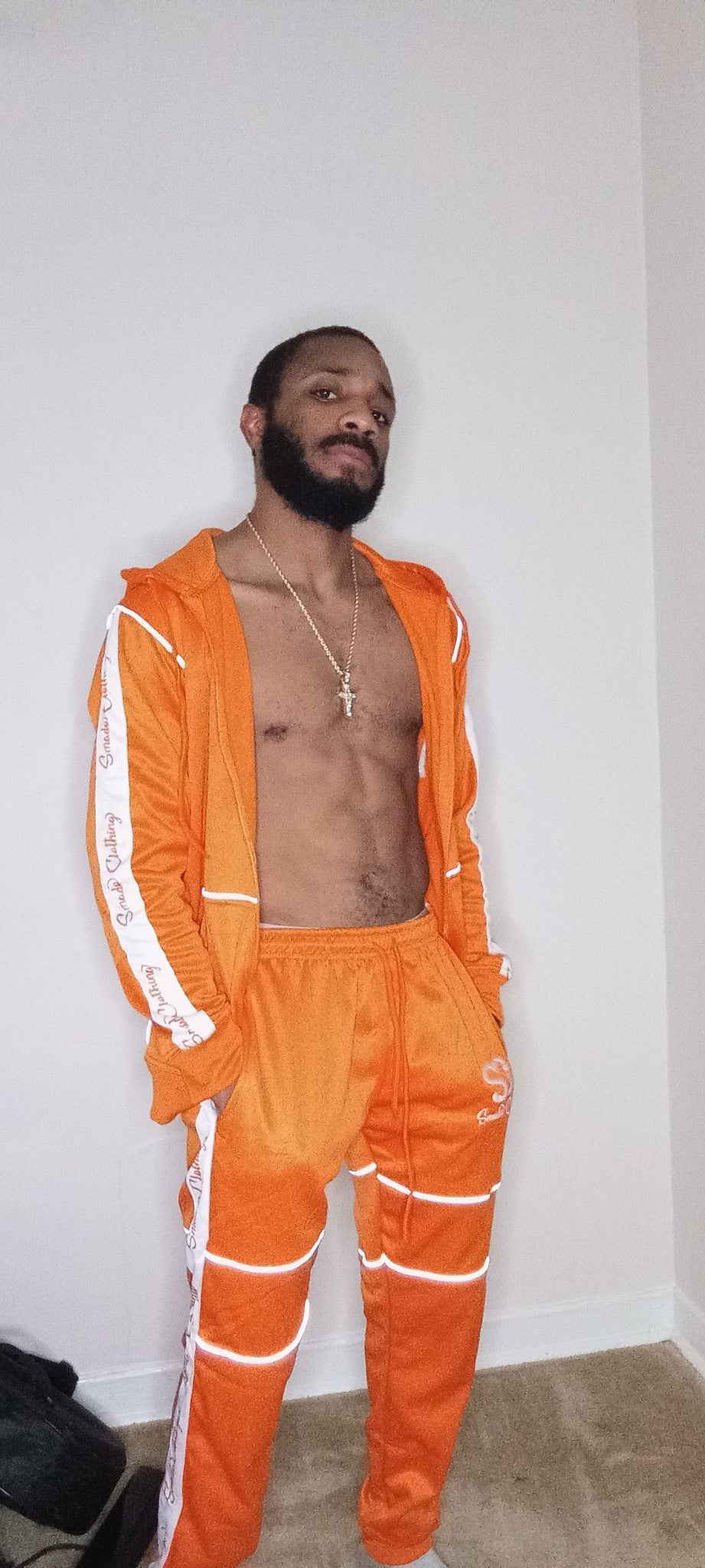 Smado Brand Orange Track Suit