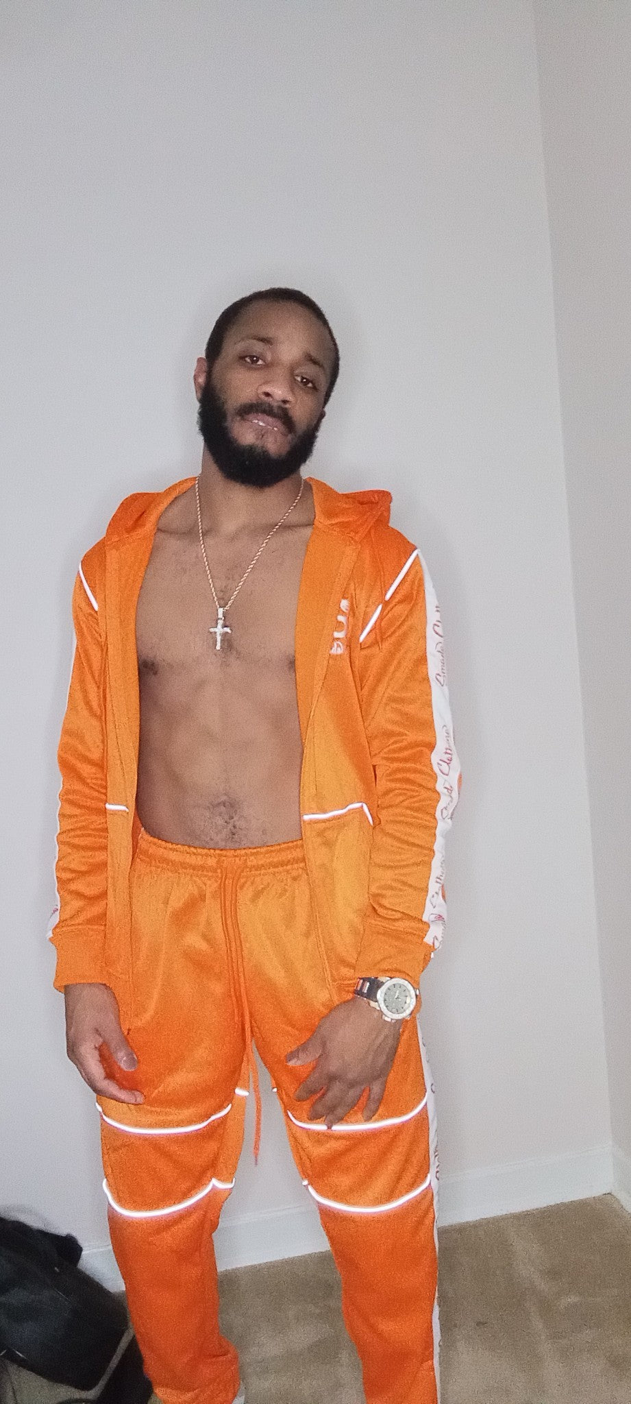 Smado Brand Orange Track Suit