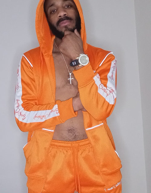 Load image into Gallery viewer, Smado Brand Orange Track Suit
