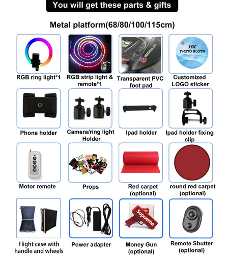 360 Photo booth always starts the party