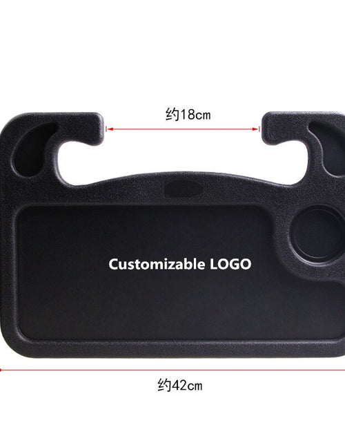 Load image into Gallery viewer, Portable Eat Work Drink Seat Tray Goods Auto Accessories Car Desk Coffee Holder Laptop Computer Table Steering Wheel Universal
