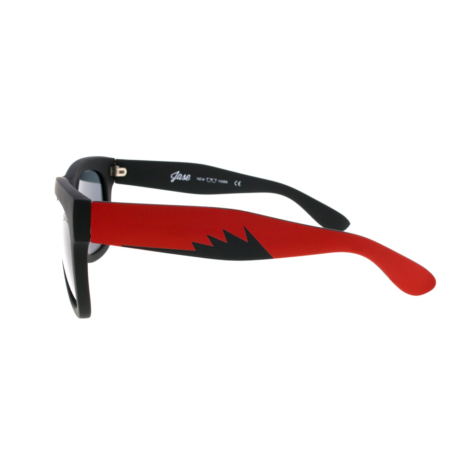 Jase New York Avery Sunglasses in Fire Red